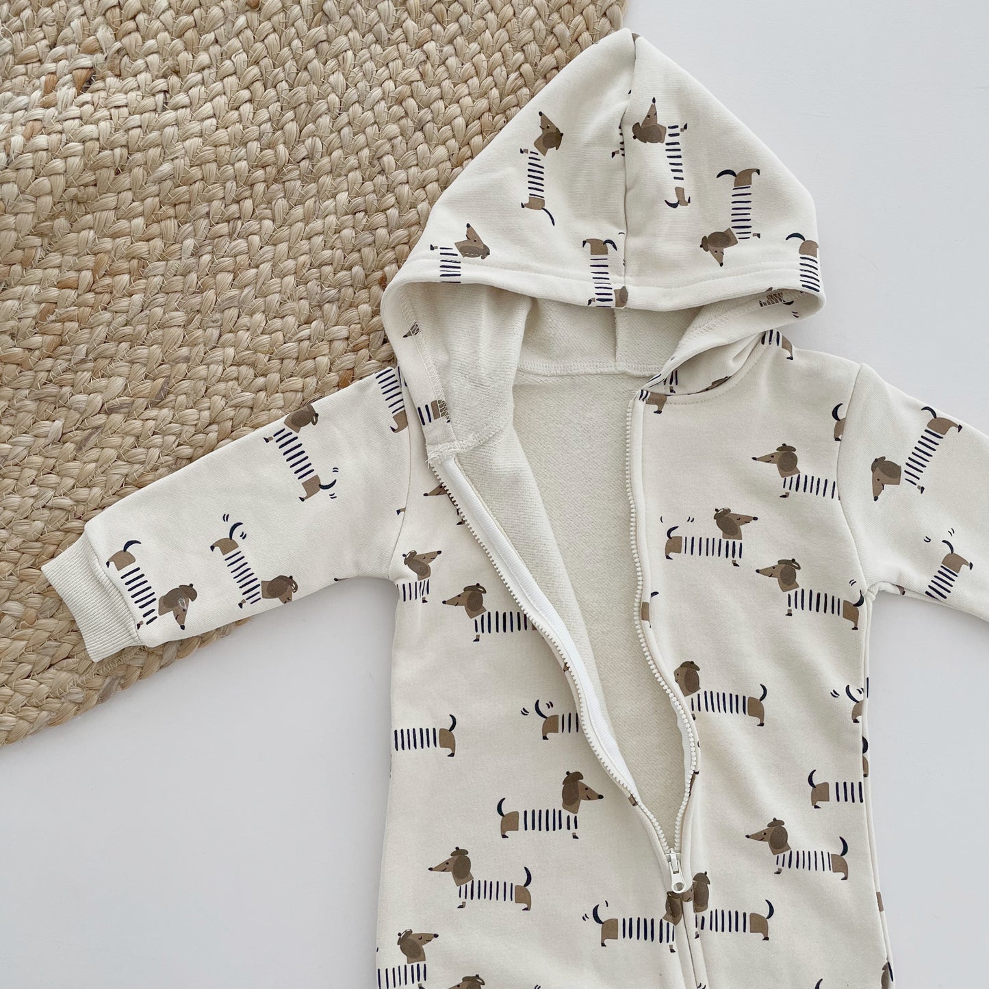 Dackel-Jumpsuit | 0-18 Monate