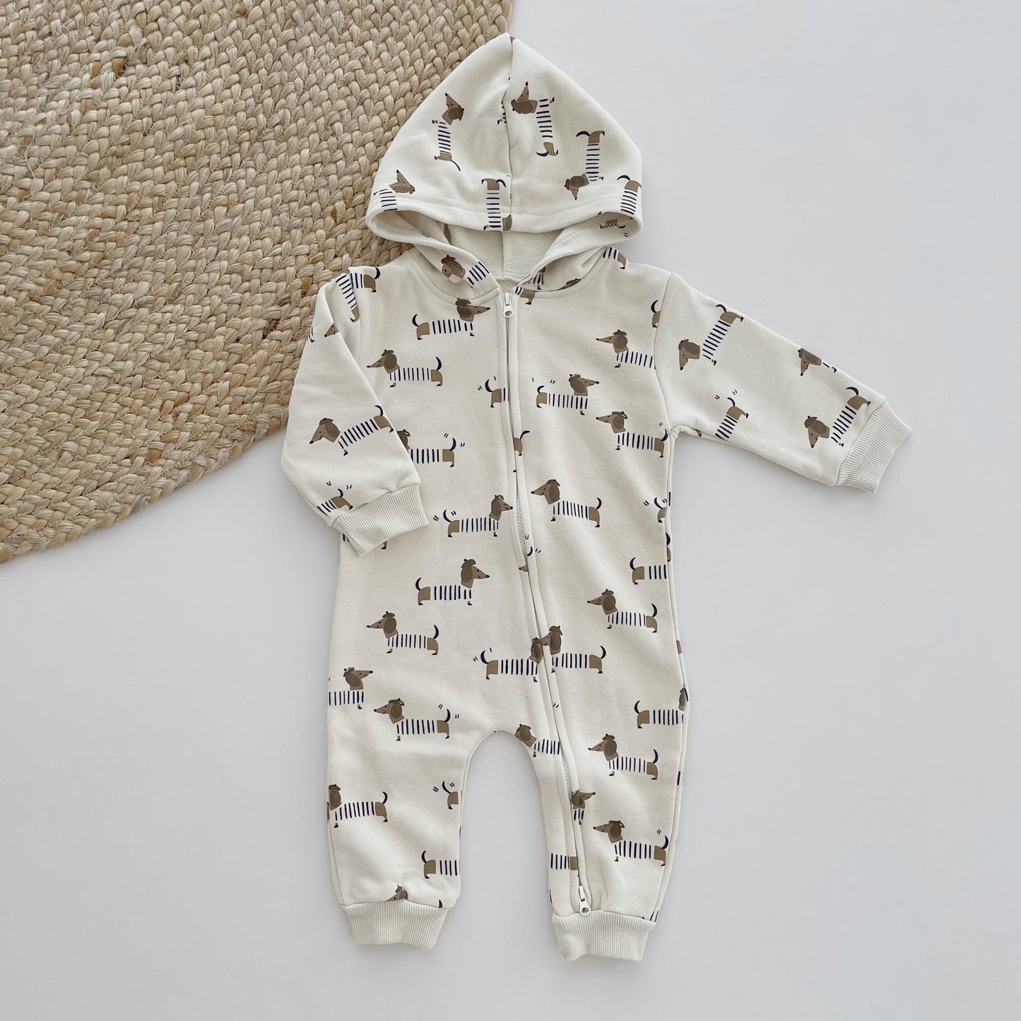 Dackel-Jumpsuit | 0-18 Monate