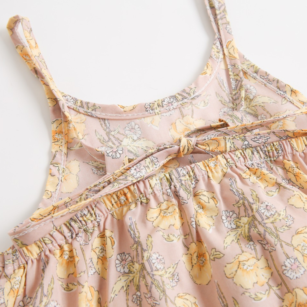 Blümchen-Jumpsuit | 3 Monate - 3 Jahre