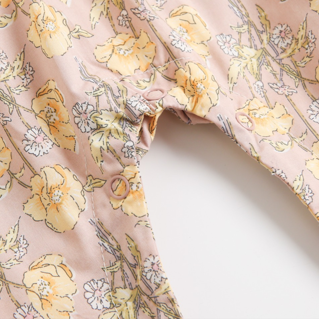 Blümchen-Jumpsuit | 3 Monate - 3 Jahre