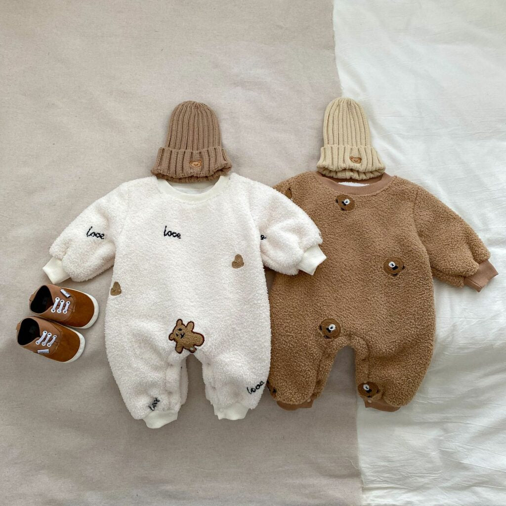 Teddyfell Jumpsuit | 3-24 Monate
