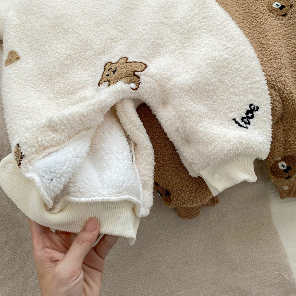 Teddyfell Jumpsuit | 3-24 Monate