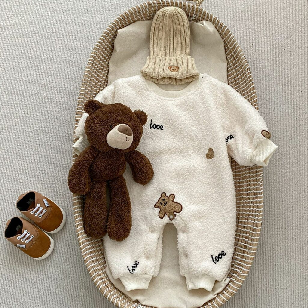 Teddyfell Jumpsuit | 3-24 Monate