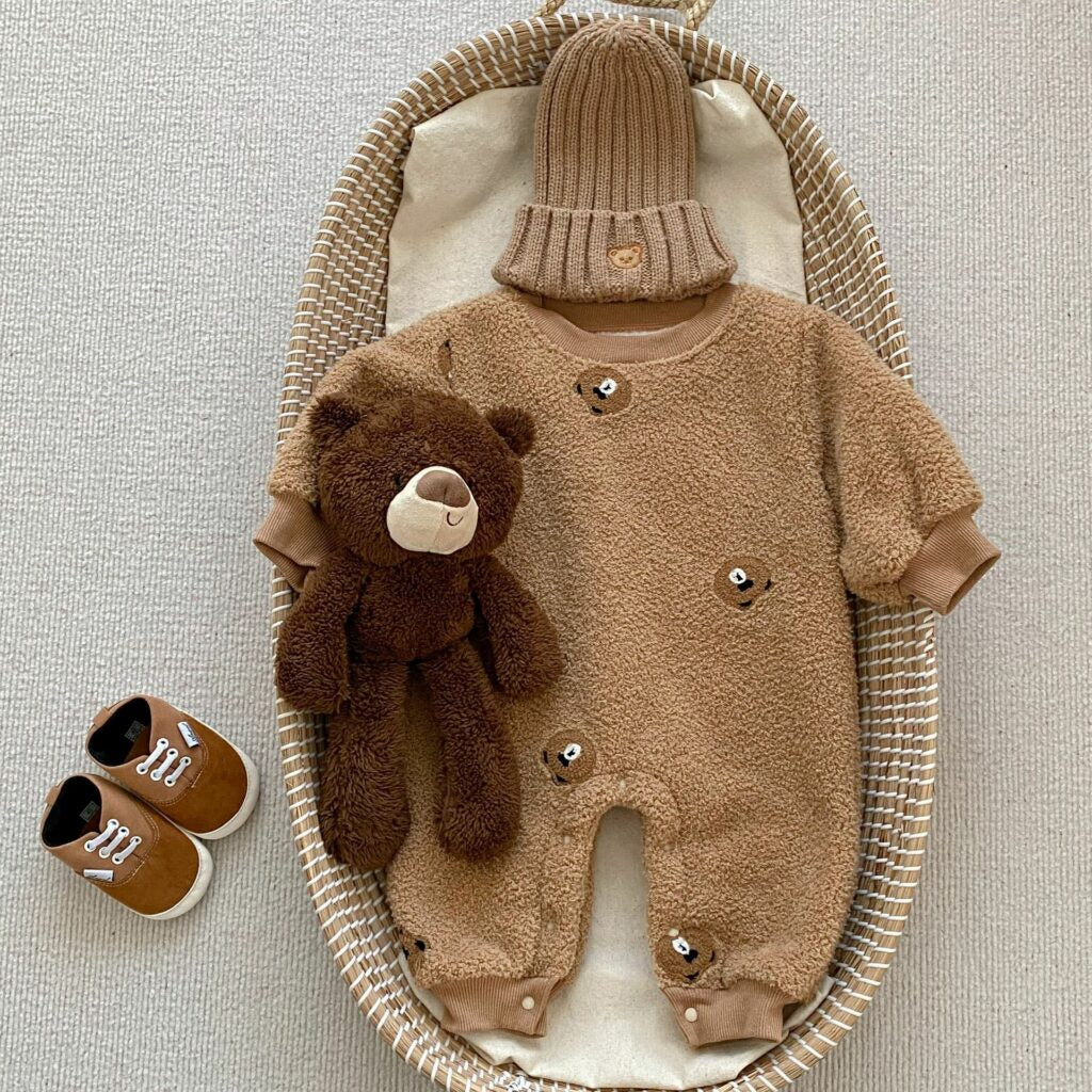 Teddyfell Jumpsuit | 3-24 Monate