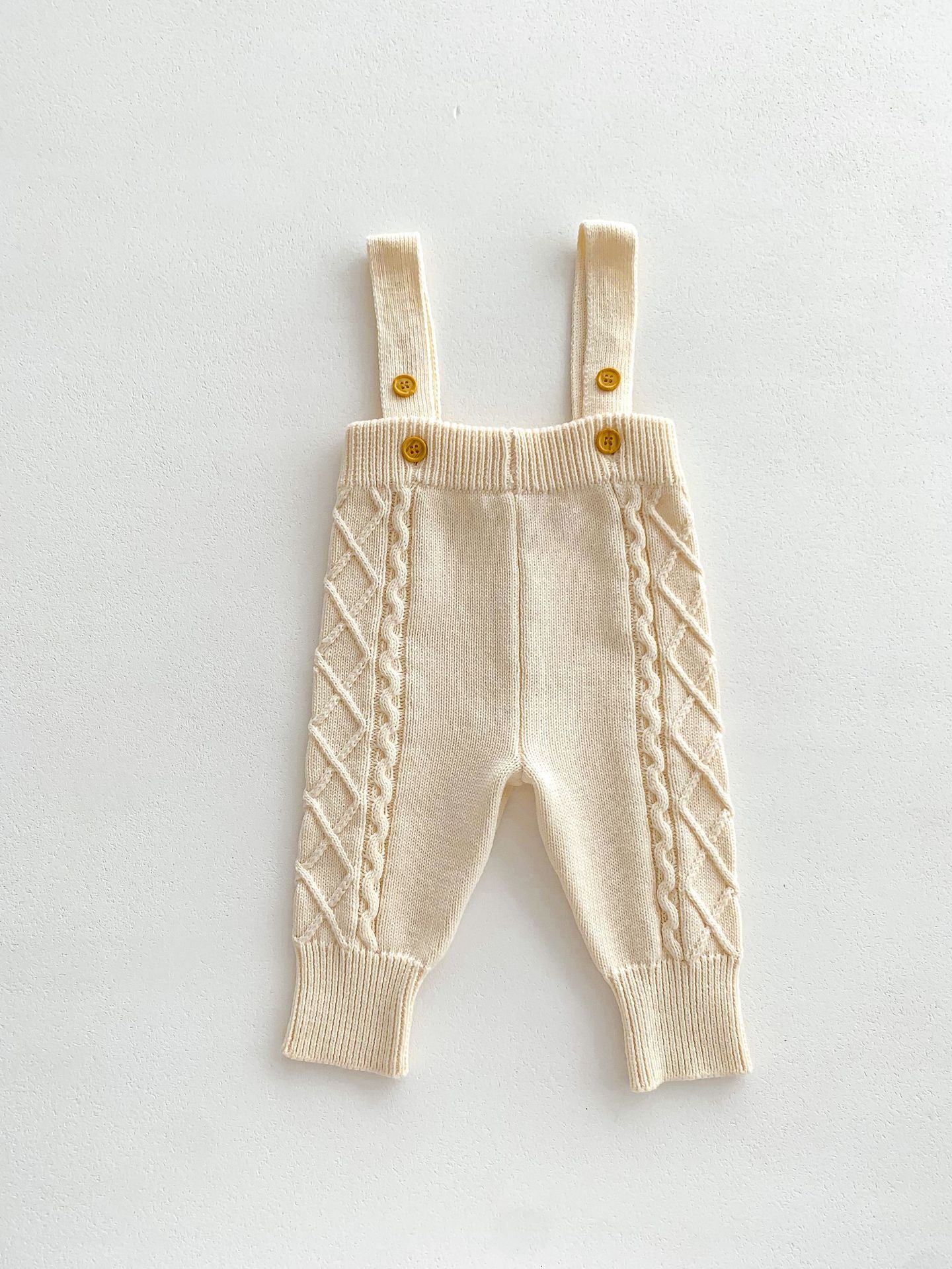Strick-Set in Creme | 3-24 Monate