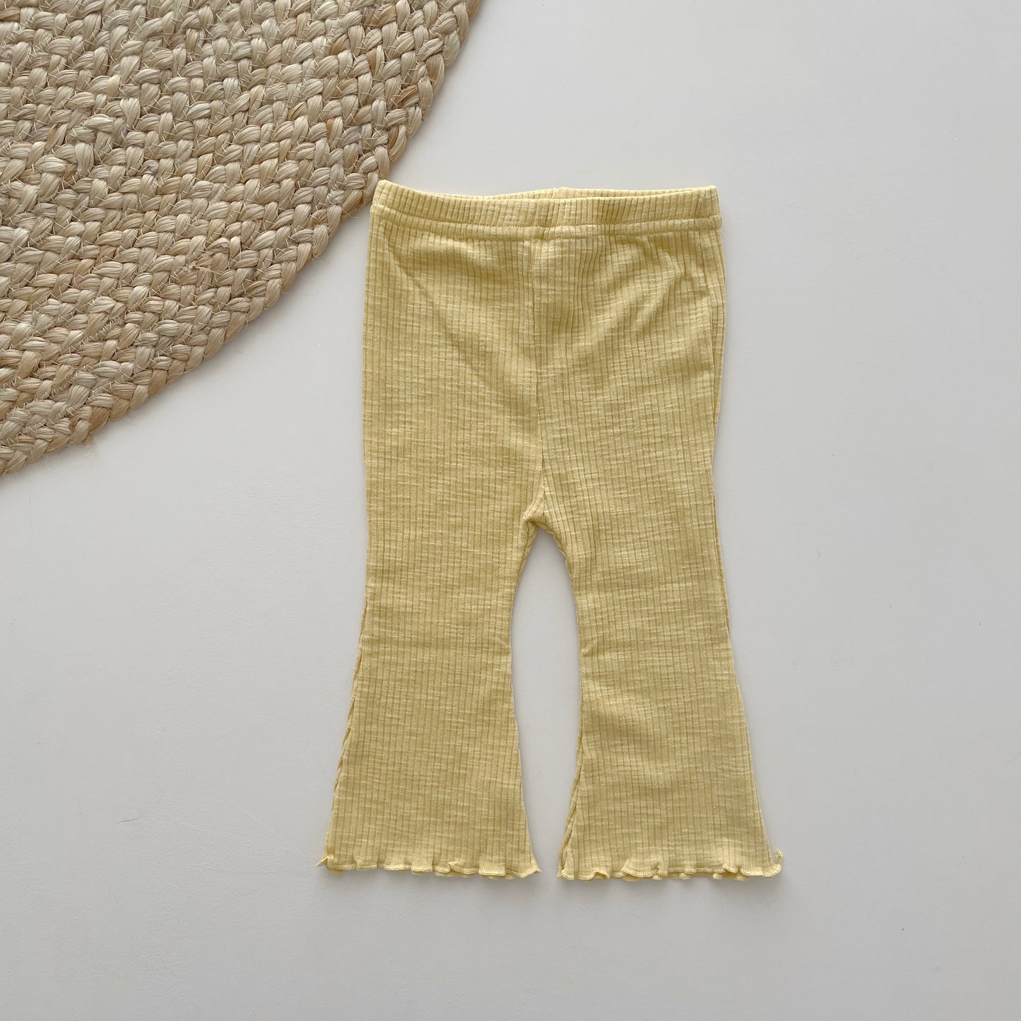 Flared Ripp Leggings | 9 Monate-3 Jahre