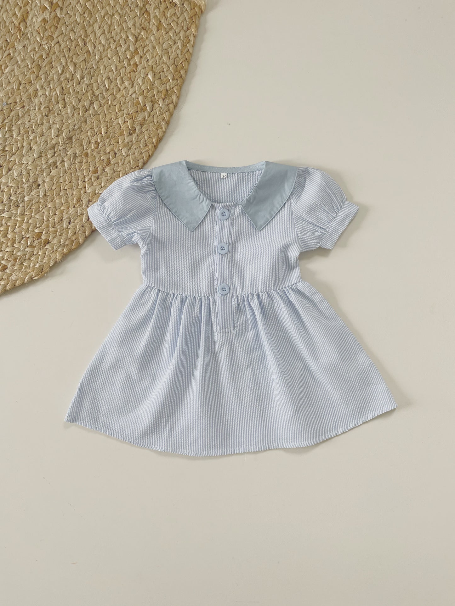 Kleid Hellblau | 18 Monate-5 Jahre