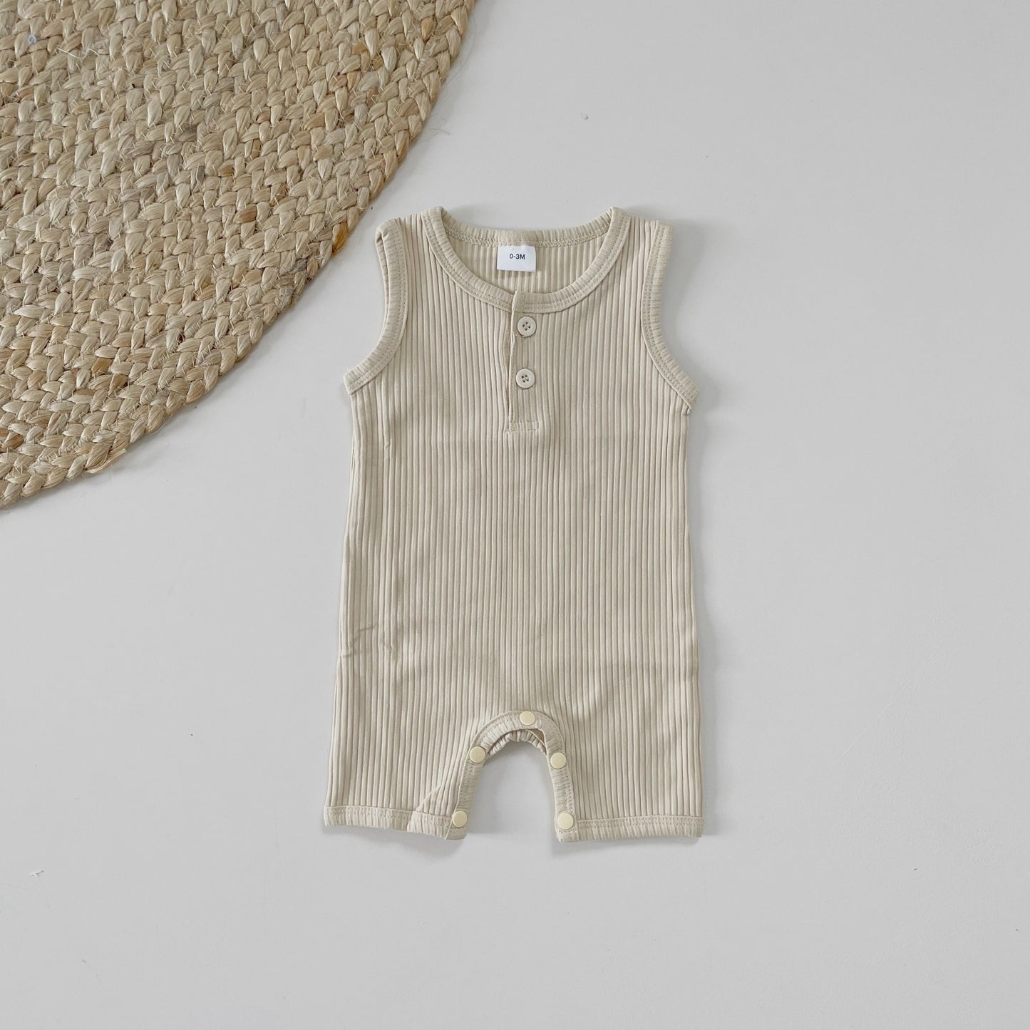 Einteiler Beige | 3-18 Monate