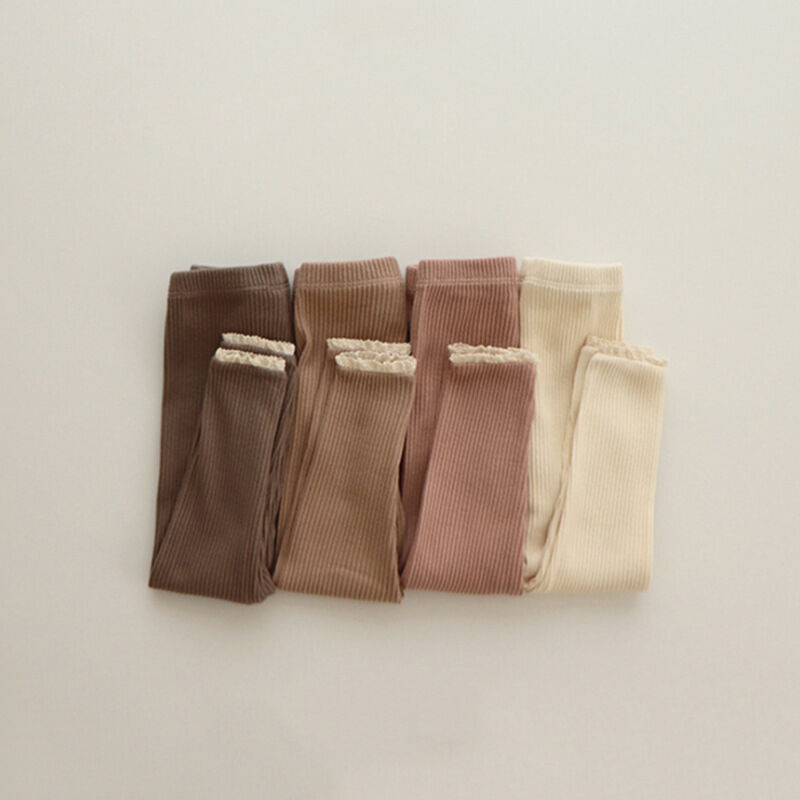 Leggings mit Spitzenborte | 3-24 Monate
